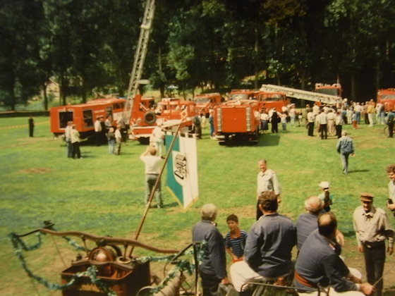 140jährigen Bestehen des Feuerlöschwesens in Waschleithe